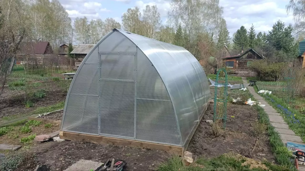 Теплица "Богатырь" Шаг 65см